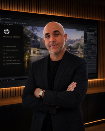 Portrait de Greg Roy, fondateur de Digital Forge