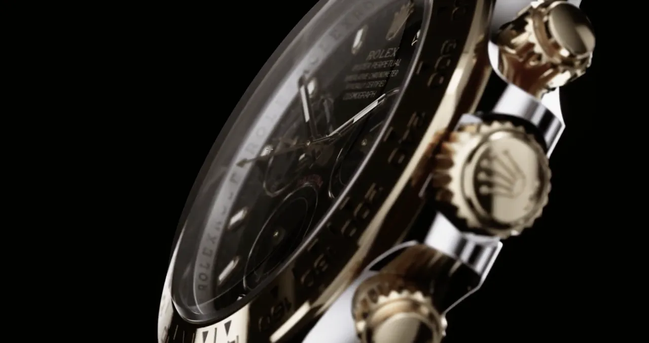 Pièce horlogère capturée en 3D haute fidélité